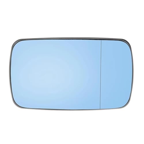 Verre rétroviseur BMW E46 droit lentille miroir chauffant fendu bleu 51168250438
