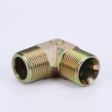 GK MART 3/4" inch BSP male thread hydraulic line elbow fitting - 1 No