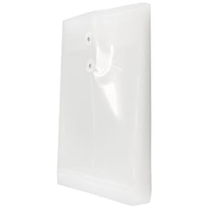 Sankaka Transparente Kunststoff-Umschläge A4, 12 Stück