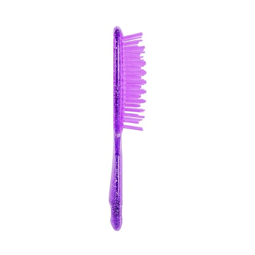 FHI Heat UNbrush Detangling Brush for Pain-Free Brushing on All Wet or Dry Hair Types — Durable DuoFlex Anti-Static Bristles, Lightweight Handle, Vented Hair Brush