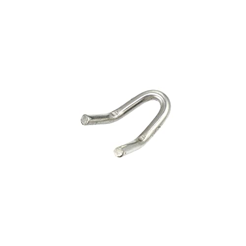 Image of X AUTOHAUX 4 Set 55mm 2.17 inch Motorcycle Exhaust Pipe Spring with U Shape Hooks Stainless Steel Silver Tone