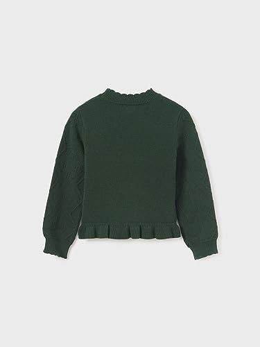 Abel & Lula Structured Knit Turtleneck for Girls Bottle2