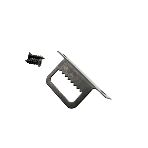 Image of CHATROOM 50pcs Black T Shape Sawtooth Saw Tooth Picture Photo Oil Painting Mirror Frame Wall Hanger Hook with Screw(B Right Angle)
