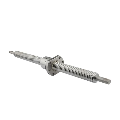 Metal Ball Screw nut 2505 Ball Screw Ball Screw with 200mm-1000mm Flange Ball Nut BK BF20 CNC XZY Machine Tool End Face Machining(350mm)