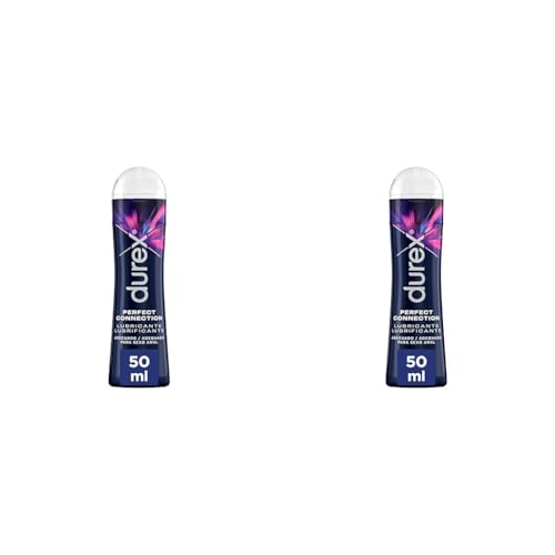 Durex Perfect Connection Lubricante De Base Silicona, Lubricación Duradera, Adecuado También Para Sexo Anal, 50 Ml Paquete De 2 Durex Perfect Connection Lubricante De Base Silicona, Lubricación Duradera, Adecuado También Para Sexo Anal, 50 Ml Paquete De 2