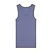 Buyless Fashion Boys Scoop Neck Tagless Undershirts Soft Cotton Blue Polka Dot Tank Top (8 Pack) - TW21-8-BD-11-12