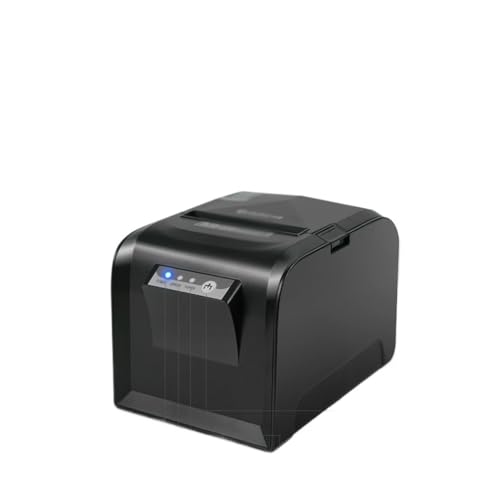 MOBYGKFY Impresora De 80 Mm For Entrega De Alimentos Y Pedidos De Cocina, Impresora De Etiquetas Térmicas De Interfaz Múltiple