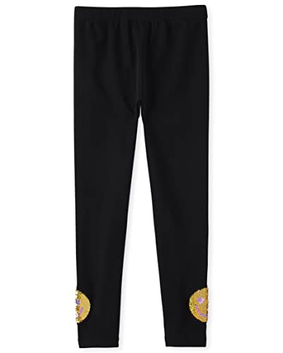 The Children's Place Girls' Fleece Lined Leggings 2 pack2