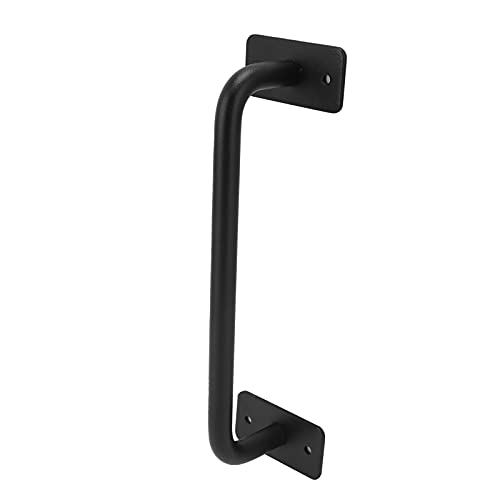 Maçaneta da Porta do Celeiro, 8.7x2.2in Puxador da Porta do Armário de Aço Carbono Puxador da Porta