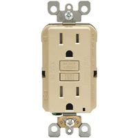Mfg R01-GFTR1-0KI 15A Self-Test Tamper Resistant GFCI Outlet44; Ivory