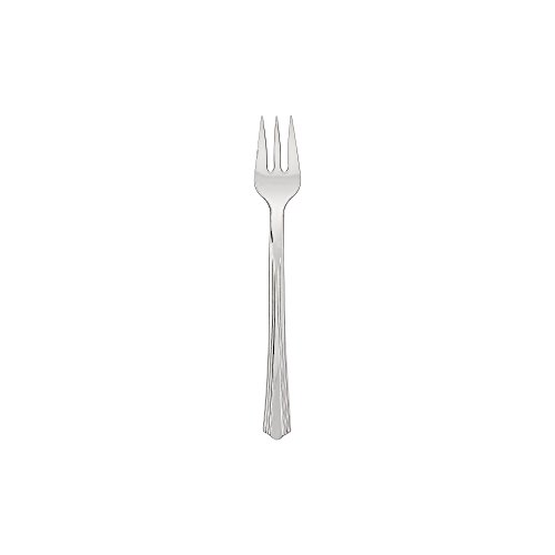 Wna 50 Count Reflections 4.2 Petite Plastic Tasting Fork, Silver #TOP13