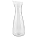 Caraffa per acqua 20/33/54 once, brocca per bevande in acrilico trasparente caraffa caraffa con coperchio in plastica per bar uso ristorante domestico(54oz)