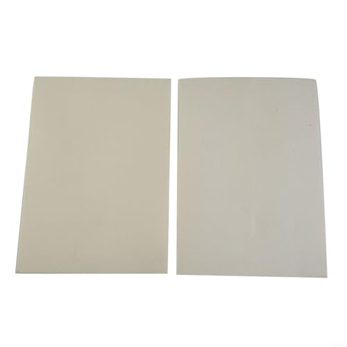Opatiny Junta de fibra de cerámica resistente al calor de 3 mm para horno de vidrio y estufa, sello de puerta de humo, 210 x 297 mm (A) Opatiny Junta de fibra de cerámica resistente al calor de 3 mm para horno de vidrio y estufa, sello de puerta de humo, 210 x 297 mm (A)