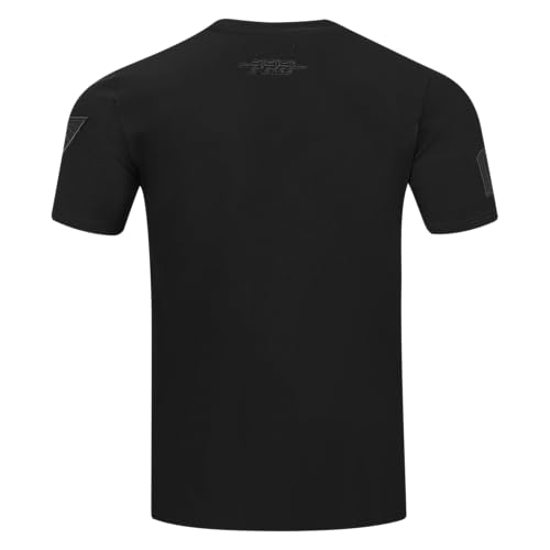 Mens WNBA Classic Triple Black Cotton Short Sleeve Tee2