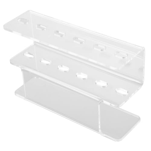 minkissy Support De Rangement Pour Pinces à Épiler Porte-étagère Support De Rangement Pour Pincettes Étagère à Pinces Porte-pince à Cils Présentoir à Pincettes Acrylique Transparent