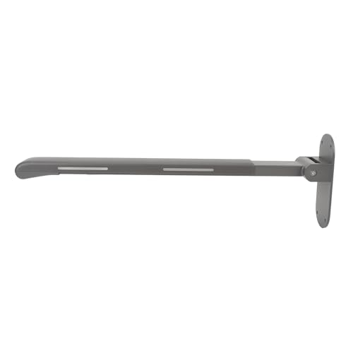 Riuulity Barra de Agarre para Inodoro Abatible, Accesorio de Baño para Discapacitados de Seguridad Plegable y Resistente para Personas Mayores, Soporte de Carga de 200kg