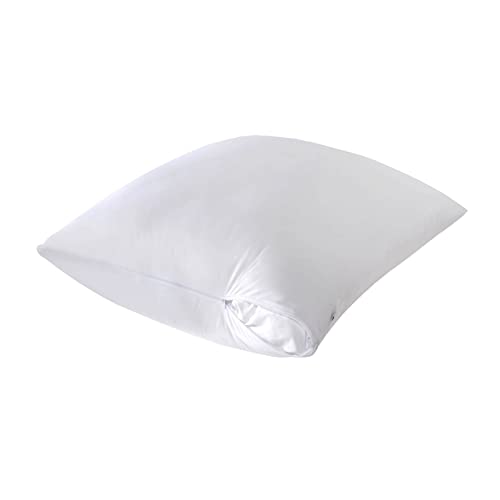 Kingnex 2000010-2 Cooling Bamboo Viscose Feather Proof Pillow Protectors With Zipper Queen Size Waterproof Down Proof Covers For Bed Pillows 2 Pack thumb #5