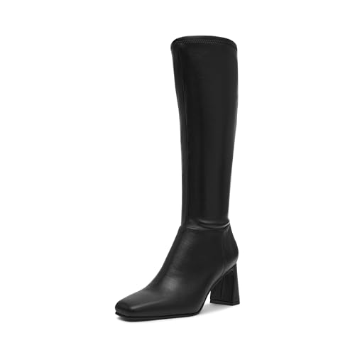 Steve Madden Women's Hunny Knee High Boot, Black, 7