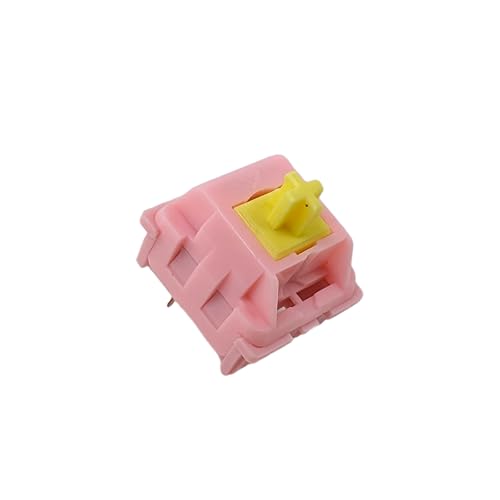 Thock King KTT Peach Linear Switches for Mechanical Keyboards (110)