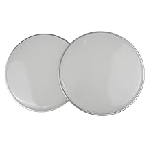 [SOUND CONTROL TECHNOLOGY] The innovative design of this drum head effectively minimizes volume, making it suitable for practice for sessions without disturbing others, ideal for students and home use. [ROBUST CONSTRUCTION] Crafted with a two-layer m...
