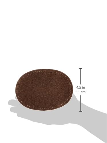 Prym Patches Nappa Leer voor Naaien op 14x10 cm Donker Bruin