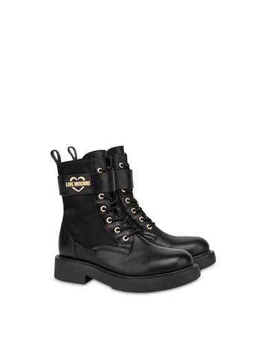 Bottines Love Moschino Femme Noir : Chaussures Élégantes pour l'Automne