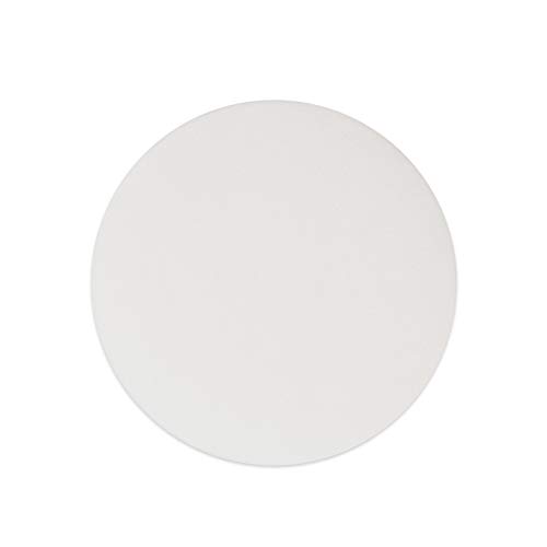 StonyLab Qualitative Filter Paper Circles, 56mm Diameter Cellulose Filter Paper with 20 Micron Particle Retention Medium Filtration Speed, Pack of 100