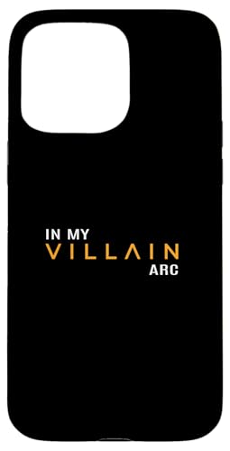 �I�����W�J���[ In My Villain Arc�I�����W�O���t�B�b�N �X�}�z�P�[�X iPhone 15 Pro Max �p