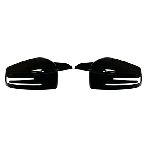 Coque de rétroviseur Mercedes W176 W246 protection noire brillante