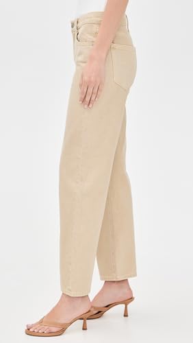 Image of PISTOLA - Lexi Mid Rise, Signature Bowed Straight Jeans - Light Denim Jeans