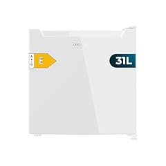 Cecotec Mini Frigorifero Bolero CoolMarket TT 31 Dual White E. 31L, Dual Function, Classe E, Controllo Meccanico, Vassoio Estraibile, 47,4x44,7x49,6 cm, compatto e versatile per ogni esigenza