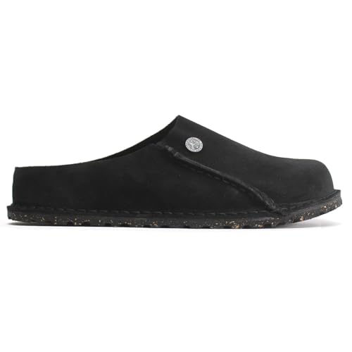 Birkenstock Unisex Zermatt Premium Suede Leather Black...