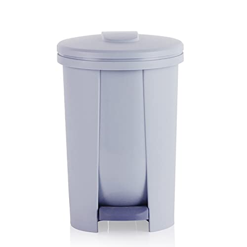 Poubelle cuisine bleue 12l à couvercle hermétique pour stopper les mauvaises odeurs