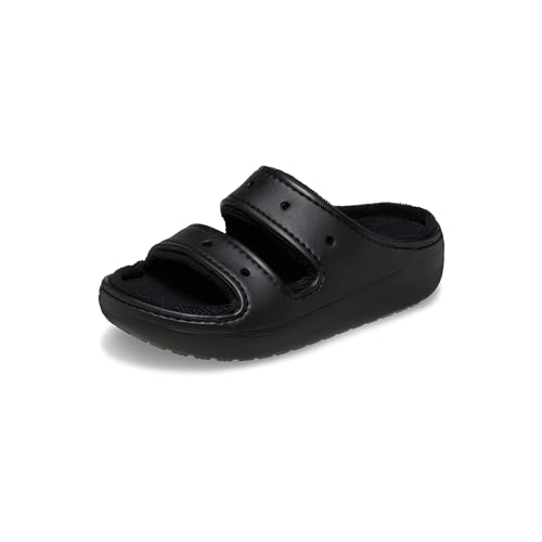Crocs Unisex-Adult Classic Clogs, Black, 12 Men/14 Women
