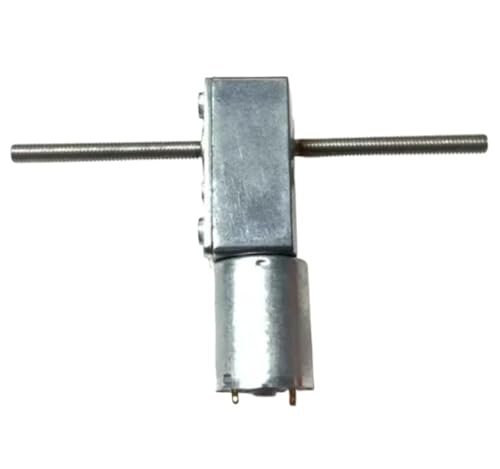 Moteur électrique CC 24V 66 tr/min à double arbre fileté M6
