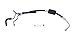 Sunsong 3403783 Power Steering Hose Assembly