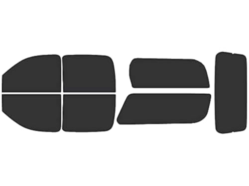 Rvinyl Window Tint Kit Compatible with Chevrolet Suburban 2007-2014 - Complete Precut Kit - 20%