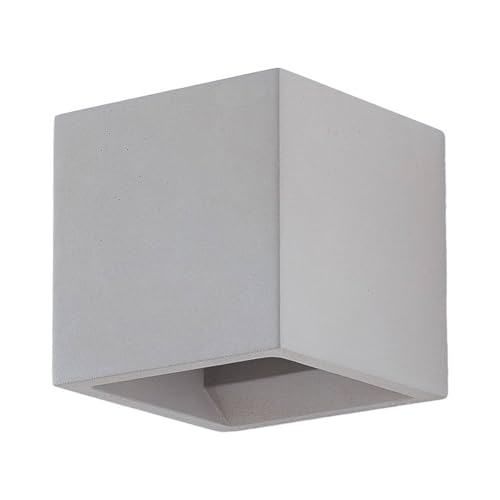 Lindby Wandleuchte, Wandlampe Innen Jayden (Modern) in Alu aus Gips/Ton (1 flammig G9) - Wandstrahler Wandbeleuchtung Schlafzimmer/Wohnzimmer Flurleuchte