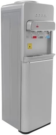 Bottom Loading Water Cooler Dispenser for 5 Gallon Bottles - 3 Temperature Settings (Hot, Cold, Room) - Ideal for Home, Office, Schools & Apartments - Sleek Black Design