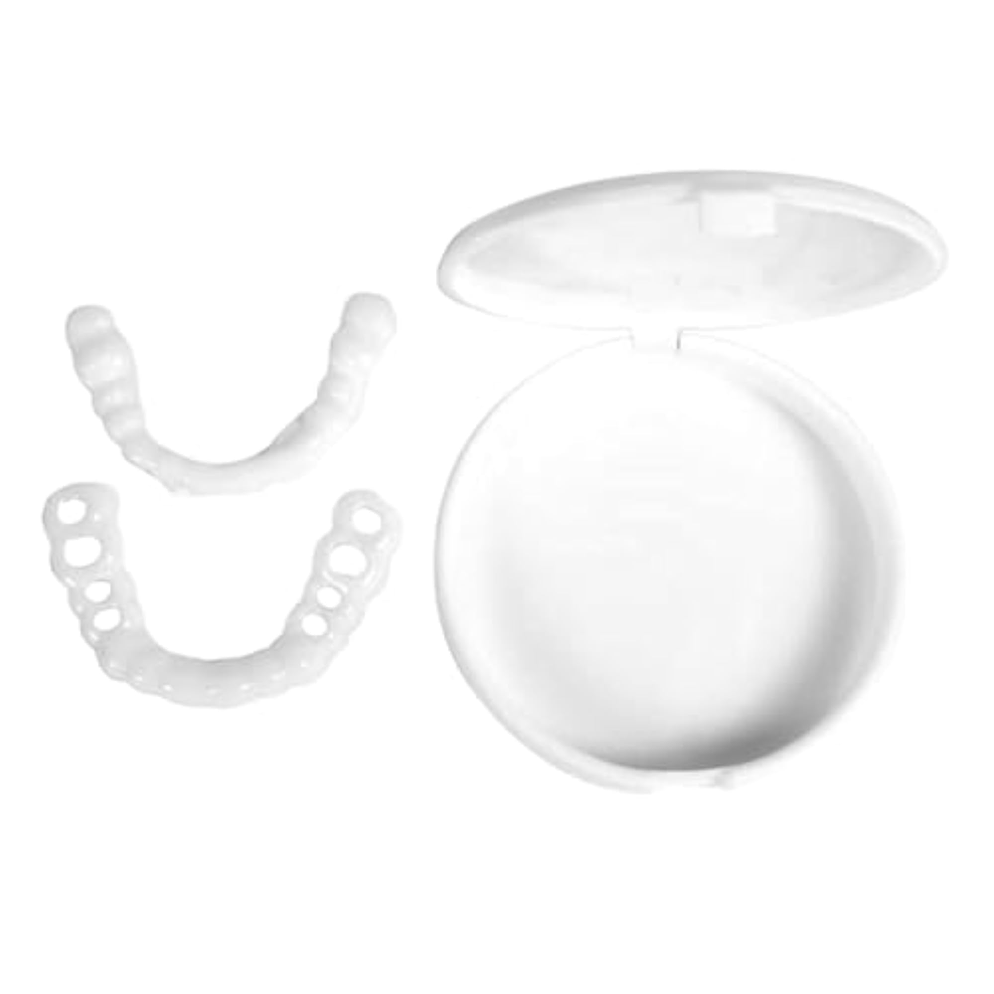 6x Silica Smiling Snap False Veneers Cosmetic Cover