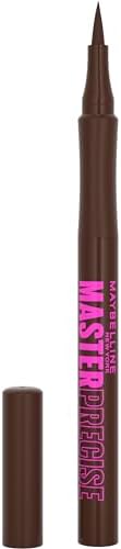 Maybelline New York Eyestudio Master Precise All Day Matte Liquid Eyeliner Makeup, Forest Brown, 0.034 Fl. Oz