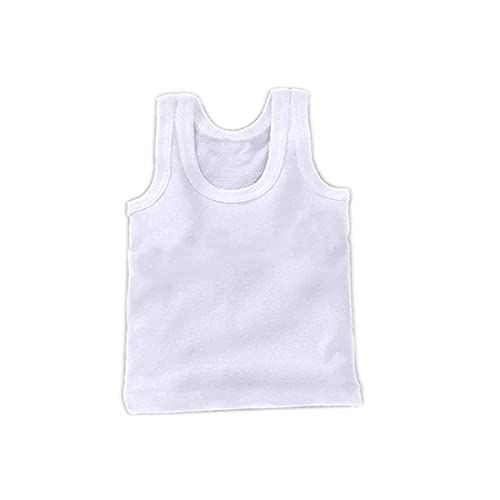 Image of KIKE Newborn Baby Printed Sleeveless Regular Fit Vest for Kids Pack of 3