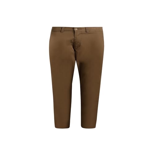 Image of BASICS Premium Cotton Stretch Formal Trousers for Men | Office Pants
