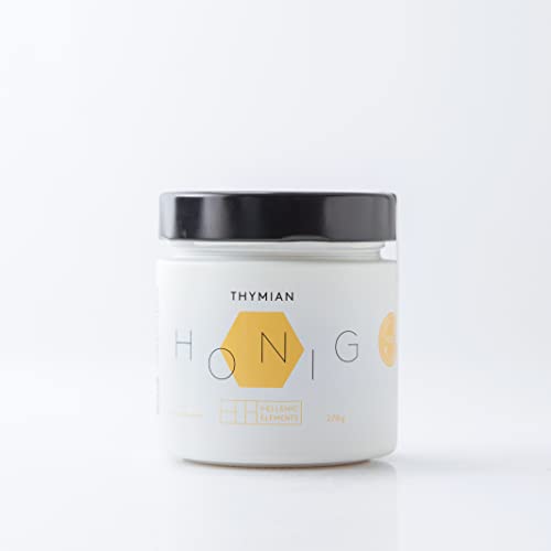 Hellenic Elements Thymian Honig - griechischer Thymianhonig - aus Griechenland - 33% Thymiananteil - 270g Cover