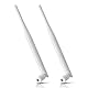 Eightwood WiFi Antenne 2.4G/5.8G 6dBi WLAN antenne Dual Band RPSMA Antenne Überwachungskamera für Wireless AV Video Audio Receiver HDMI Extender Netzwerk Router IoT Gateway WiFi AP Hotspot Modem