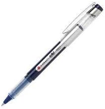 FORAY(R) Liquid Ink Rollerball Pens With Metal Clips, Medium Point, 0.7 mm, Blue Barrel, Blue Ink, Pack Of 12