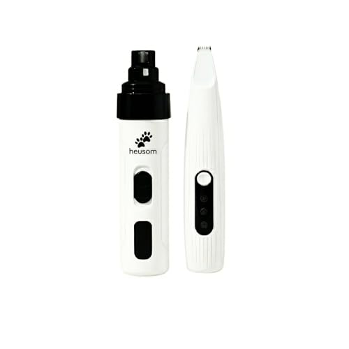 Heusom Save 10% on Silent Groom Pro Pet Nail Grinder + Pet Paw Trimmer