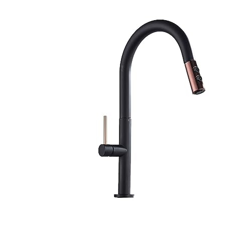 Robinet de cuisine avec douchette tire sort pour simplifier le nettoyage de l'évier