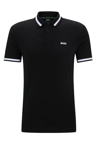 BOSS Poloshirt Aus Baumwoll-piqué Mit Kontrast-Details – Ansicht 6