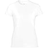 Gildan Women's Softstyle Cotton T-Shirt, Style G64000L, Multipack, White (2-Pack), Medium